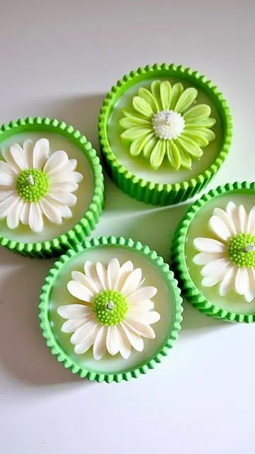 (1 Pc) Stylish Scented Pot Candle with Daisy Flower | Perfect for Relaxation & Décor! | Daisy flower candle | Pot Candle | Candle - Image 3