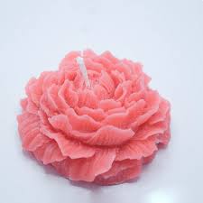 (1 Pc) Poney flower Scented candle Flower candle in multi colours customization also available - Image 4